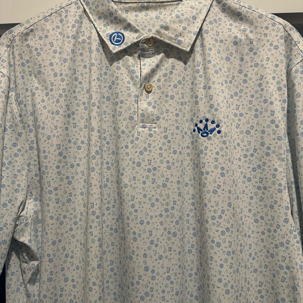 Scotty Cameron Peter Millar 7 Point Crown Featherweight Polo NWOT